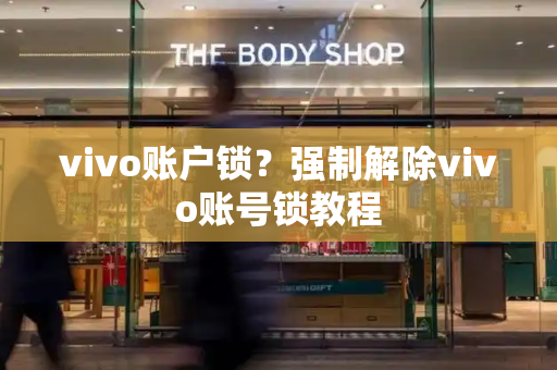 vivo账户锁？强制解除vivo账号锁教程-第1张图片-星选测评