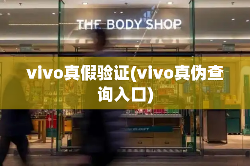 vivo真假验证(vivo真伪查询入口)