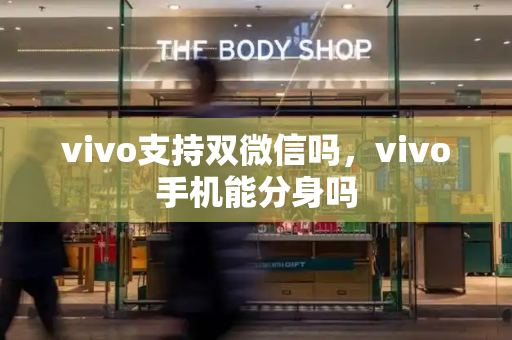 vivo支持双微信吗，vivo手机能分身吗