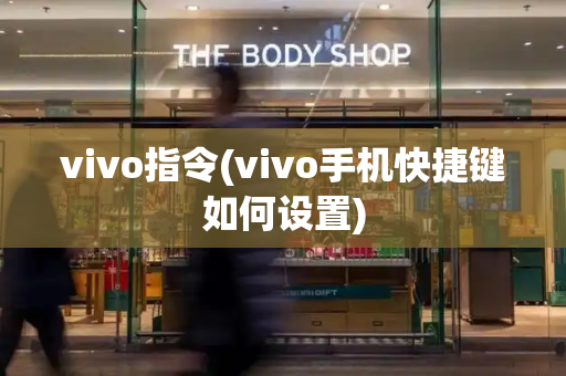 vivo指令(vivo手机快捷键如何设置)-第1张图片-星选测评