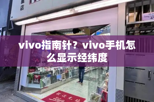 vivo指南针？vivo手机怎么显示经纬度