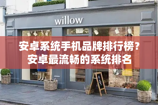 安卓系统手机品牌排行榜？安卓最流畅的系统排名