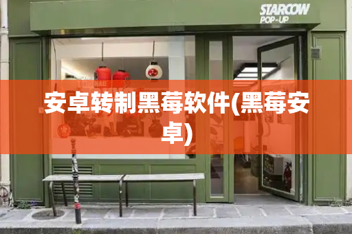 安卓转制黑莓软件(黑莓安卓)