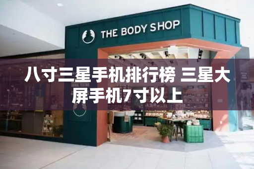 八寸三星手机排行榜 三星大屏手机7寸以上