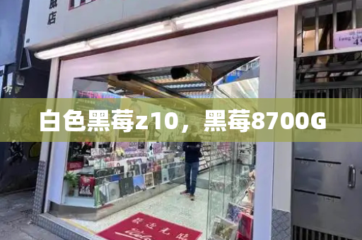白色黑莓z10，黑莓8700G-第1张图片-星选测评