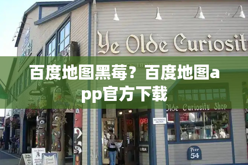 百度地图黑莓？百度地图app官方下载