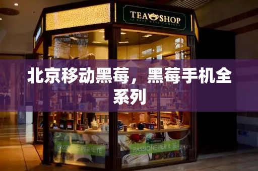 北京移动黑莓，黑莓手机全系列