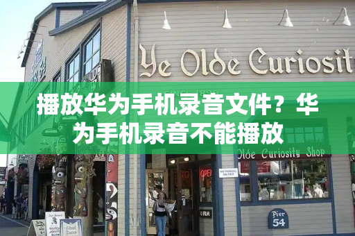 播放华为手机录音文件？华为手机录音不能播放