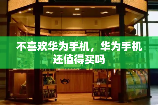 不喜欢华为手机，华为手机还值得买吗-第1张图片-星选测评
