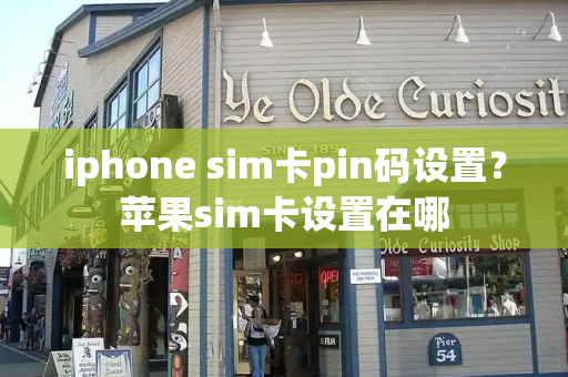 iphone sim卡pin码设置？苹果sim卡设置在哪