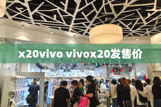x20vivo vivox20发售价