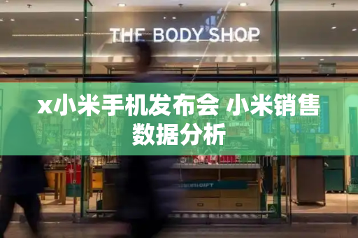 x小米手机发布会 小米销售数据分析-第1张图片-星选测评