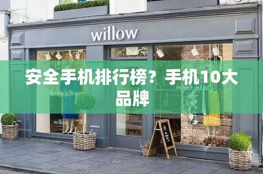 安全手机排行榜？手机10大品牌