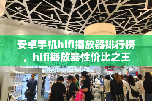 安卓手机hifi播放器排行榜，hifi播放器性价比之王