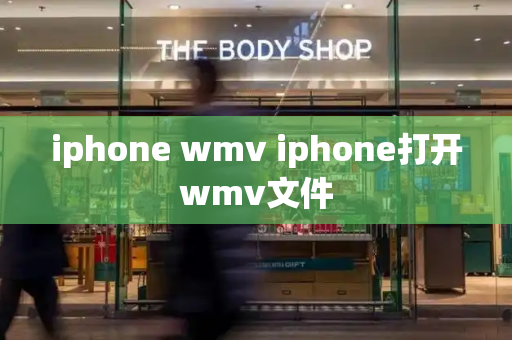 iphone wmv iphone打开wmv文件-第1张图片-星选测评