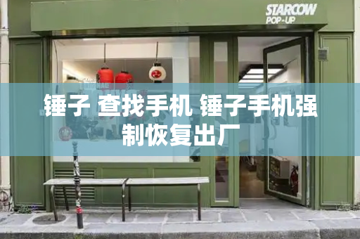 锤子 查找手机 锤子手机强制恢复出厂-第1张图片-星选测评