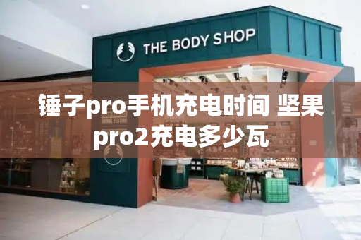 锤子pro手机充电时间 坚果pro2充电多少瓦