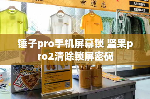 锤子pro手机屏幕锁 坚果pro2清除锁屏密码