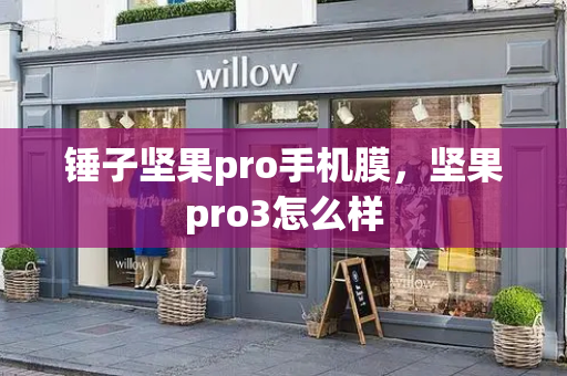 锤子坚果pro手机膜，坚果pro3怎么样