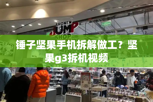 锤子坚果手机拆解做工？坚果g3拆机视频-第1张图片-星选测评