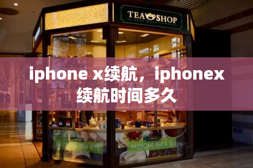 iphone x续航，iphonex续航时间多久-第1张图片-星选测评