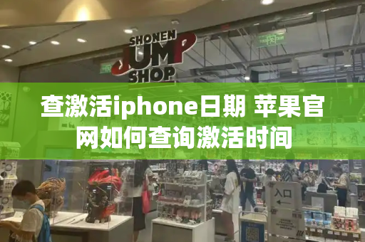 查激活iphone日期 苹果官网如何查询激活时间