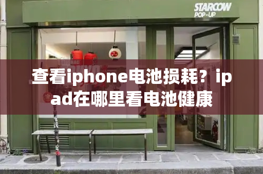 查看iphone电池损耗？ipad在哪里看电池健康