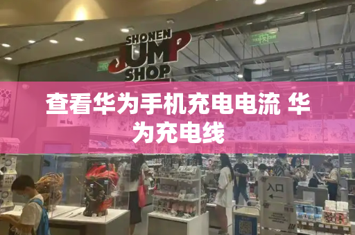 查看华为手机充电电流 华为充电线-第1张图片-星选测评
