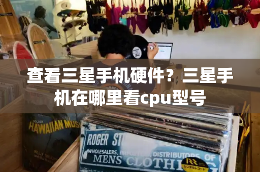 查看三星手机硬件？三星手机在哪里看cpu型号-第1张图片-星选测评