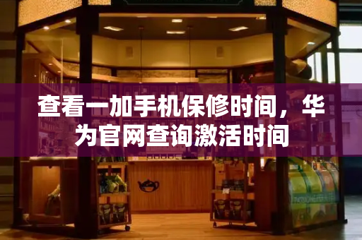 查看一加手机保修时间，华为官网查询激活时间-第1张图片-星选测评