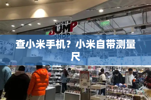 查小米手机？小米自带测量尺