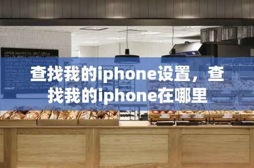 查找我的iphone设置，查找我的iphone在哪里-第1张图片-星选测评