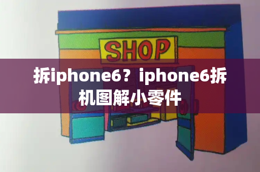 拆iphone6？iphone6拆机图解小零件-第1张图片-星选测评