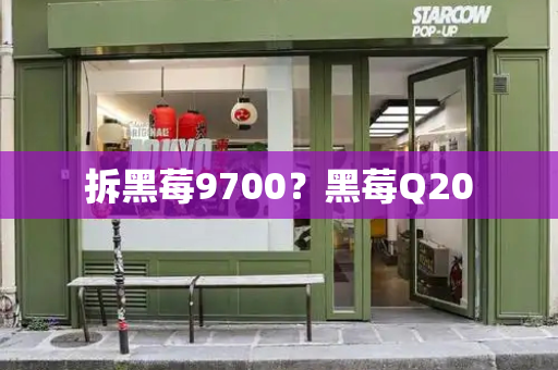 拆黑莓9700？黑莓Q20