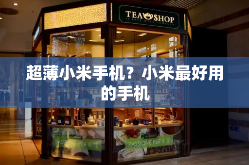 超薄小米手机？小米最好用的手机-第1张图片-星选测评