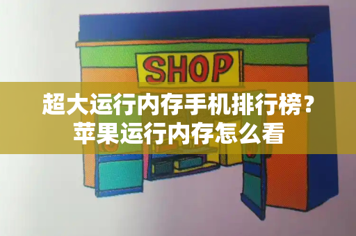超大运行内存手机排行榜？苹果运行内存怎么看-第1张图片-星选测评