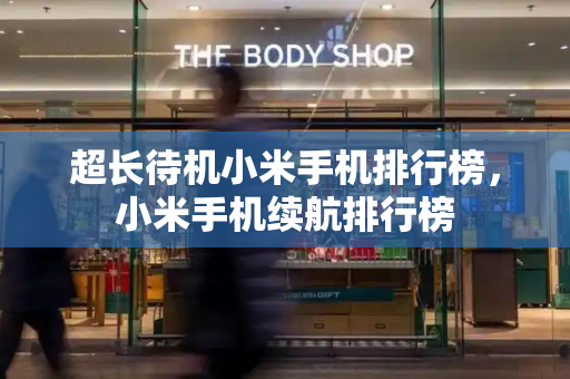 超长待机小米手机排行榜，小米手机续航排行榜-第1张图片-星选测评