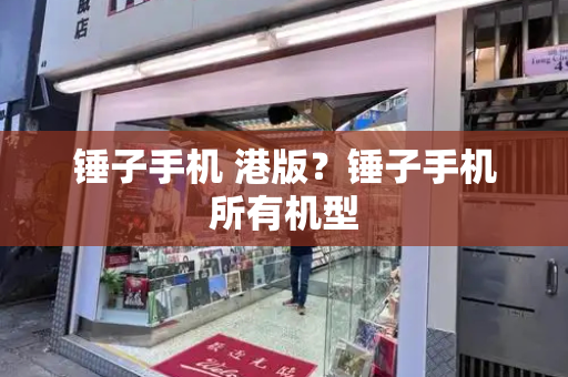 锤子手机 港版？锤子手机所有机型-第1张图片-星选测评