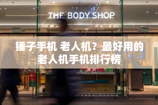 锤子手机 老人机？最好用的老人机手机排行榜-第1张图片-星选测评
