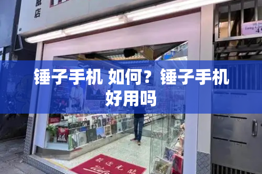 锤子手机 如何？锤子手机好用吗