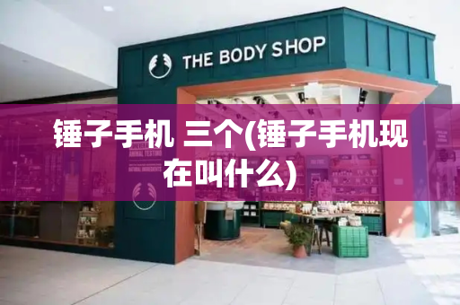 锤子手机 三个(锤子手机现在叫什么)