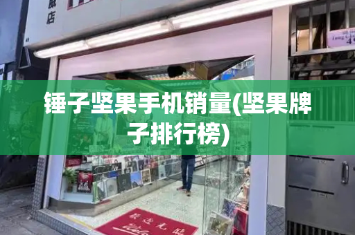 锤子坚果手机销量(坚果牌子排行榜)-第1张图片-星选测评