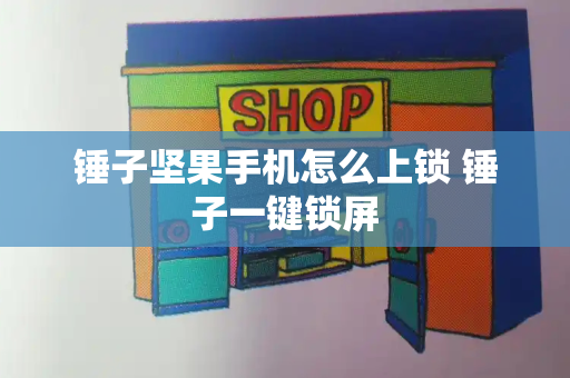 锤子坚果手机怎么上锁 锤子一键锁屏-第1张图片-星选测评