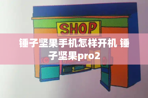 锤子坚果手机怎样开机 锤子坚果pro2