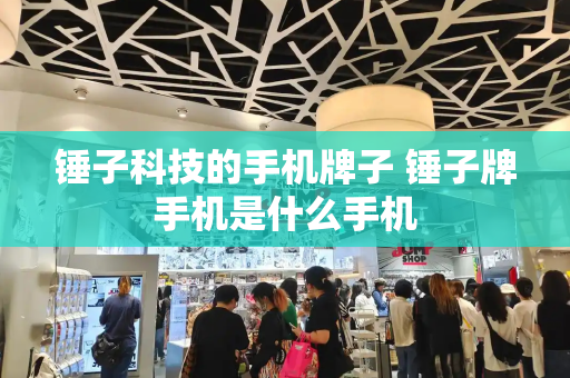 锤子科技的手机牌子 锤子牌手机是什么手机