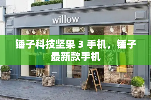 锤子科技坚果 3 手机，锤子最新款手机