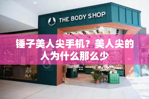 锤子美人尖手机？美人尖的人为什么那么少