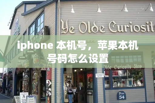 iphone 本机号，苹果本机号码怎么设置