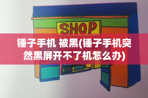 锤子手机 被黑(锤子手机突然黑屏开不了机怎么办)-第1张图片-星选测评