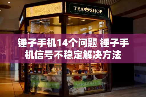 锤子手机14个问题 锤子手机信号不稳定解决方法-第1张图片-星选测评